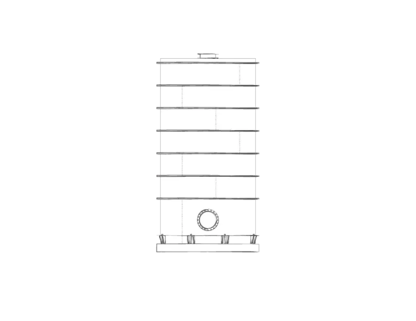 sketch of thermal energy storage